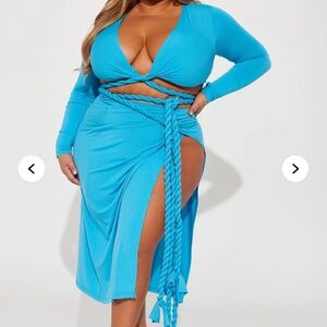 Fashion nova skirt set